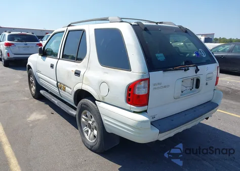 2002 Isuzu Rodeo Ls 3.2L/Lse 3.2L V6/S/S 3.2L V6 из США, поврежденный, VIN 4S2DM58W024306319